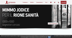 Desktop Screenshot of fondazionesangennaro.org